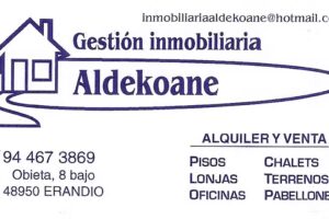 Inmobiliaria Aldekoane- y Seguros Auto-Hogar-Decesos…
