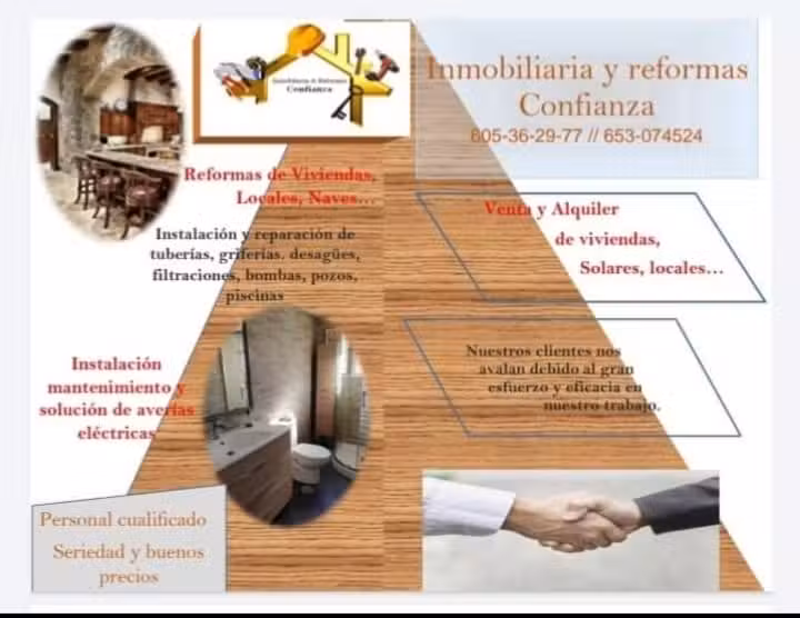 Inmobiliaria y Reformas Confianza