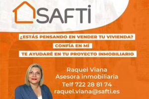Raquel Viana-Asesora inmobiliaria SAFTI-Barcelona