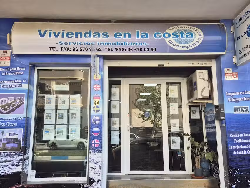 Viviendas en la costa